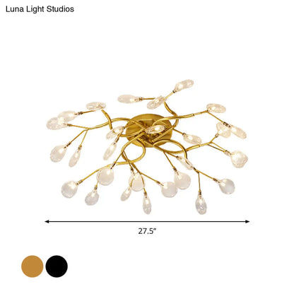 DecorBites™ DecorBites™ Contemporary Firefly Flush Mount LED Ceiling Light for Living Rooms
