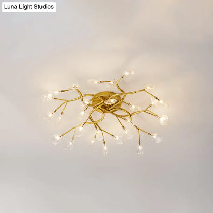DecorBites™ DecorBites™ Contemporary Firefly Flush Mount LED Ceiling Light for Living Rooms