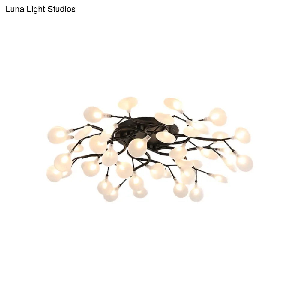 DecorBites™ DecorBites™ Contemporary Firefly Flush Mount LED Ceiling Light for Living Rooms