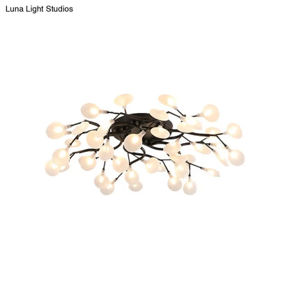DecorBites™ DecorBites™ Contemporary Firefly Flush Mount LED Ceiling Light for Living Rooms