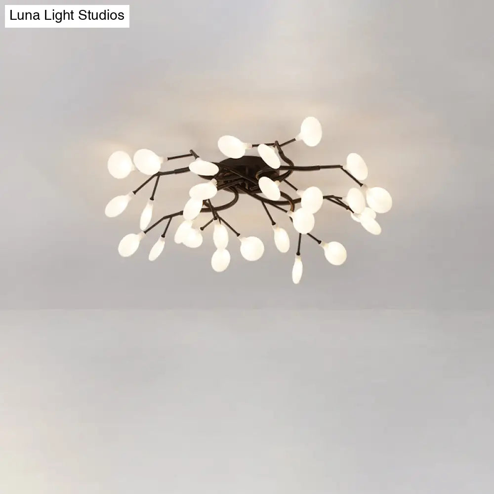 DecorBites™ DecorBites™ Contemporary Firefly Flush Mount LED Ceiling Light for Living Rooms