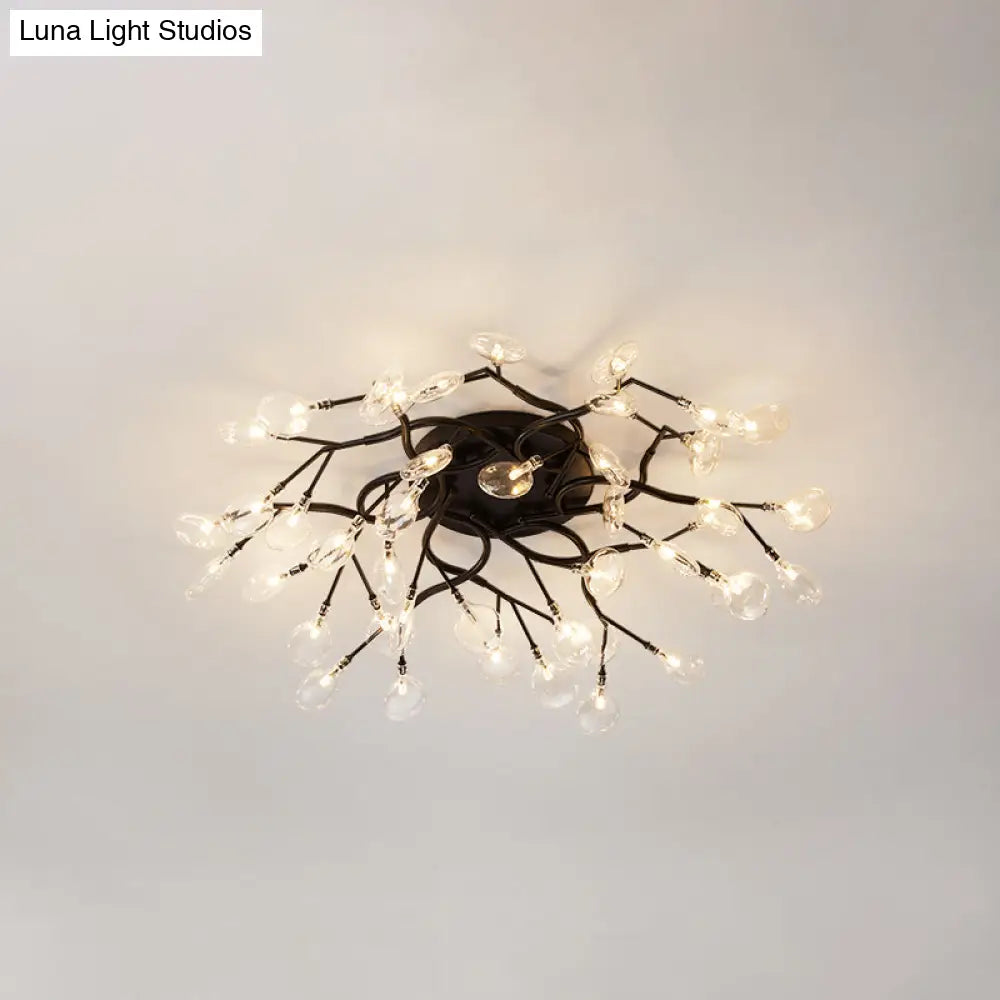 DecorBites™ DecorBites™ Contemporary Firefly Flush Mount LED Ceiling Light for Living Rooms