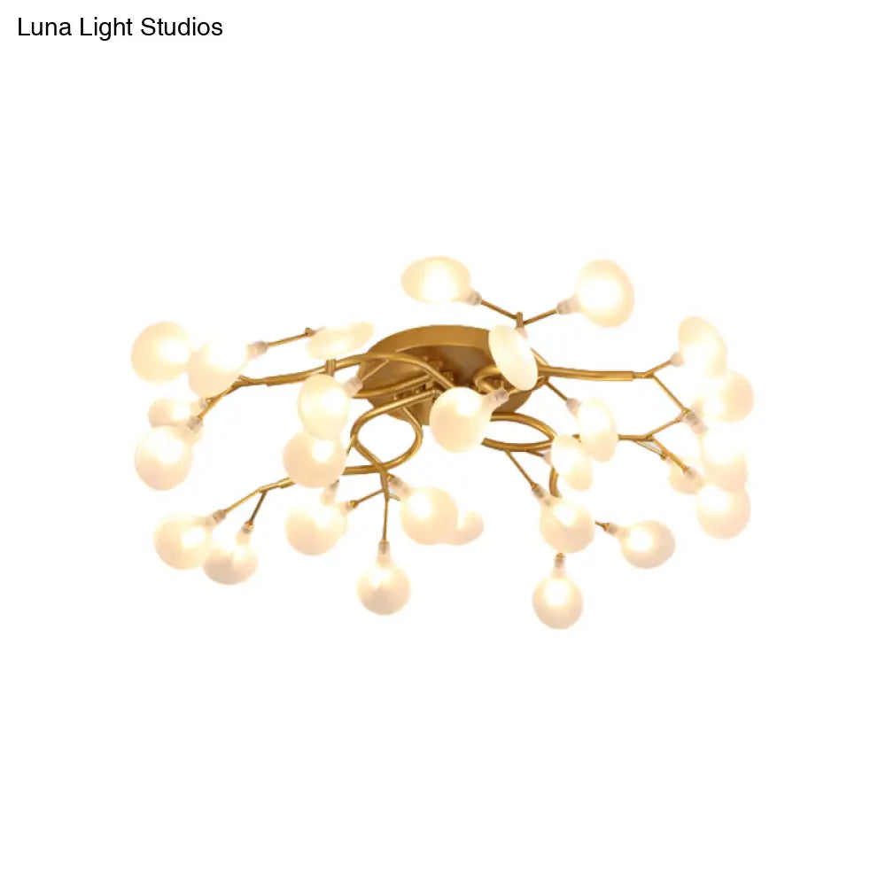 DecorBites™ DecorBites™ Contemporary Firefly Flush Mount LED Ceiling Light for Living Rooms