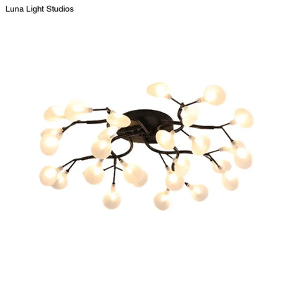 DecorBites™ DecorBites™ Contemporary Firefly Flush Mount LED Ceiling Light for Living Rooms