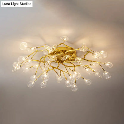 DecorBites™ DecorBites™ Contemporary Firefly Flush Mount LED Ceiling Light for Living Rooms