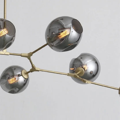 Contemporary Glass Bubble Chandelier for Living Room - Chandelier
