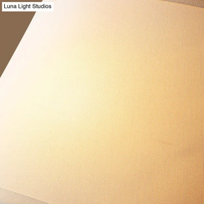 Contemporary Gold Candlestick Chandelier Pendant Light - 3 Heads - Metal Hanging Light with Empire Shade