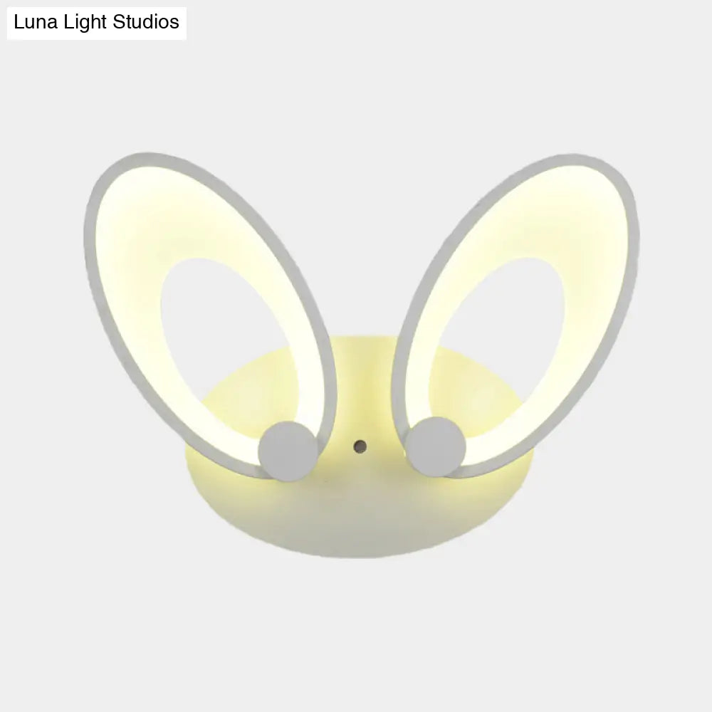 Aplique de pared LED contemporáneo DecorBites™ de acrílico - Acabado blanco, luz blanca cálida - Perfecto para esquinas