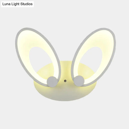 Aplique de pared LED contemporáneo DecorBites™ de acrílico - Acabado blanco, luz blanca cálida - Perfecto para esquinas