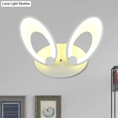 Aplique de pared LED contemporáneo DecorBites™ de acrílico - Acabado blanco, luz blanca cálida - Perfecto para esquinas