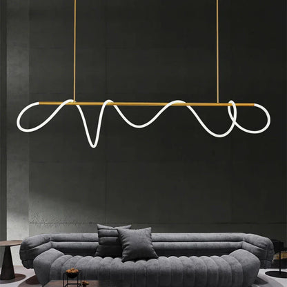 Contemporary LED Chandelier for Dining Room Lighting