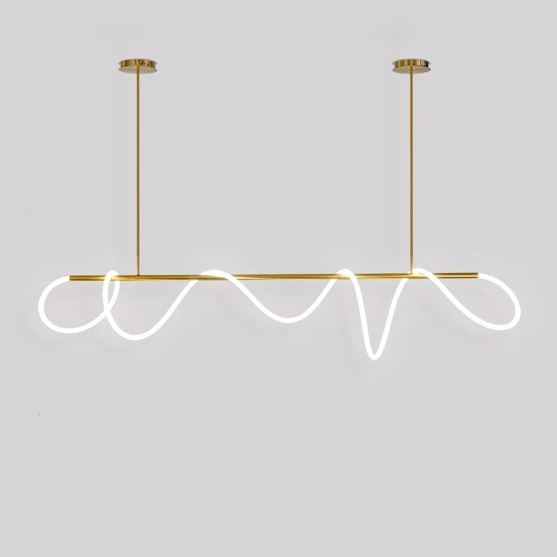 Contemporary LED Chandelier for Dining Room Lighting