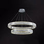 Contemporary LED Crystal Chandelier Pendant Light for Living Room