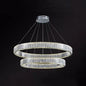 Contemporary LED Crystal Chandelier Pendant Light for Living Room