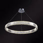 Contemporary LED Crystal Chandelier Pendant Light for Living Room