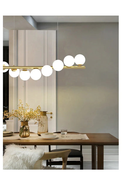 Contemporary LED Glass Chandelier for Home Lighting - Chandelier