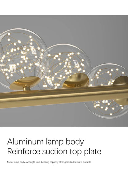 Contemporary LED Glass Chandelier for Home Lighting - Chandelier