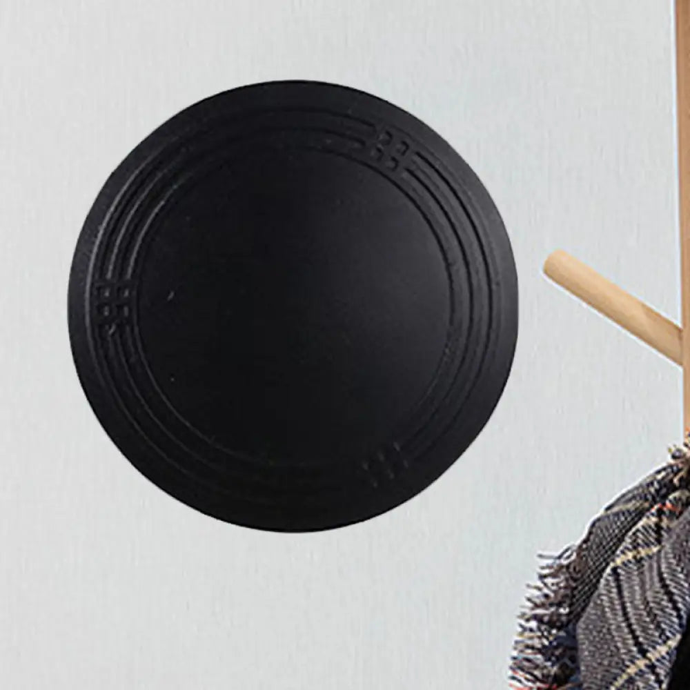 DecorBites™ Contemporary LED Sconce Lighting Fixture - Flower Pathway 4-Sided Wall Lamp in Sleek Black Aluminum