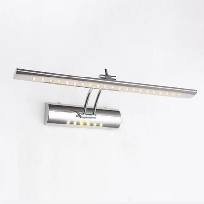 DecorBites™ DecorBites™ Contemporary LED Vanity Light with Nickel Finish and White/Warm Light, 16"/21.5" Wide