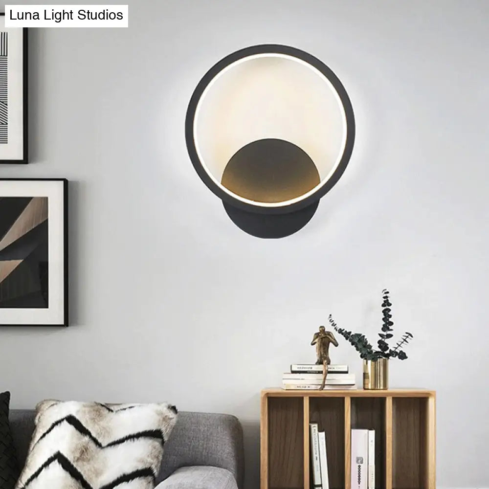 DecorBites™ DecorBites™ Contemporary LED Wall Light Fixture - Geometrical Aluminum Bedside Lamp