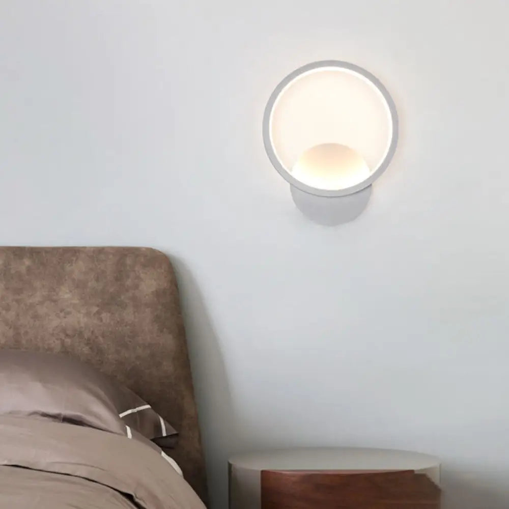 DecorBites™ DecorBites™ Contemporary LED Wall Light Fixture - Geometrical Aluminum Bedside Lamp