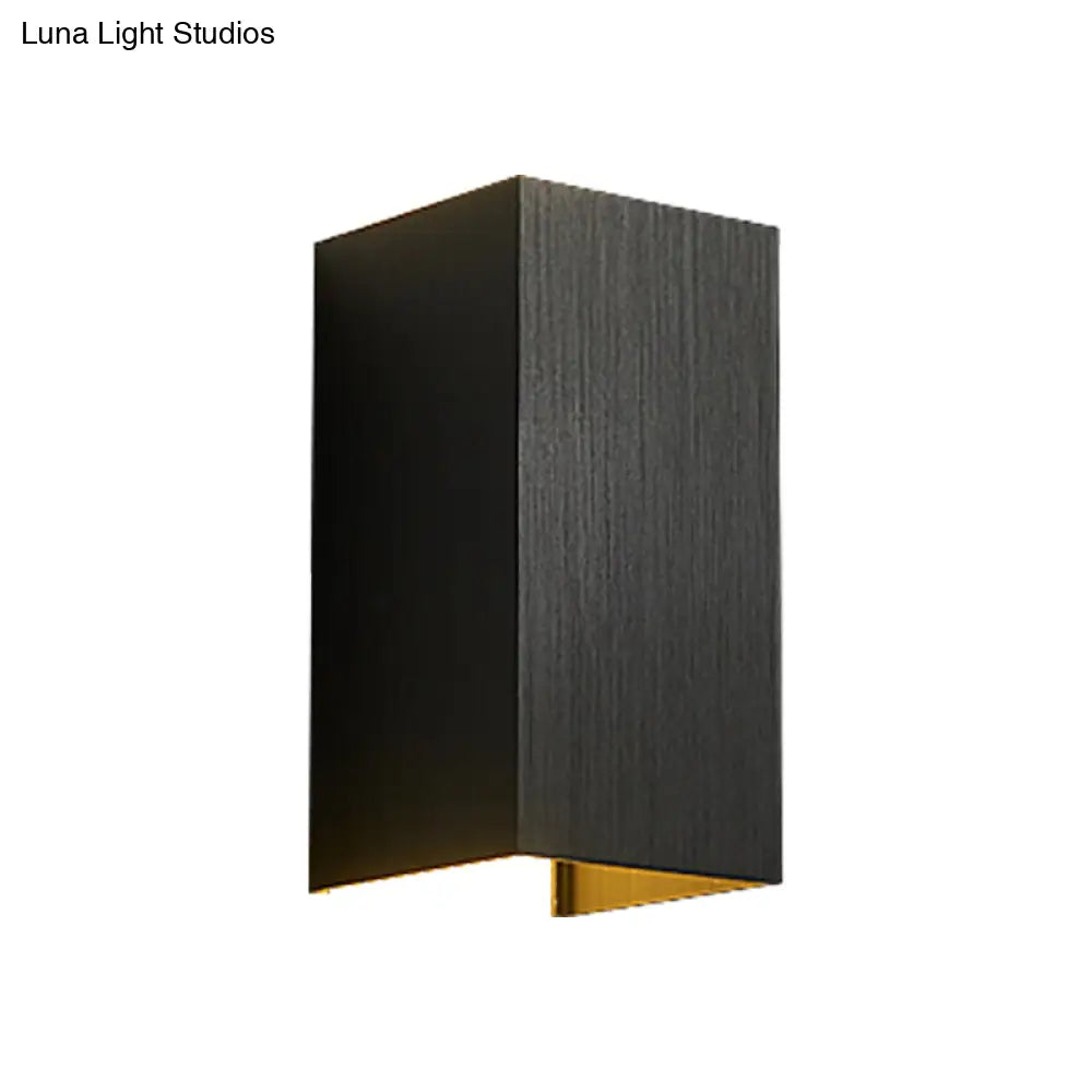 DecorBites™ DecorBites™ Contemporary LED Wall Sconce in Metal Gold/Coffee/Grey for Bedroom