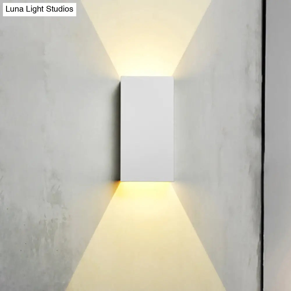 DecorBites™ DecorBites™ Contemporary LED Wall Sconce in Metal Gold/Coffee/Grey for Bedroom