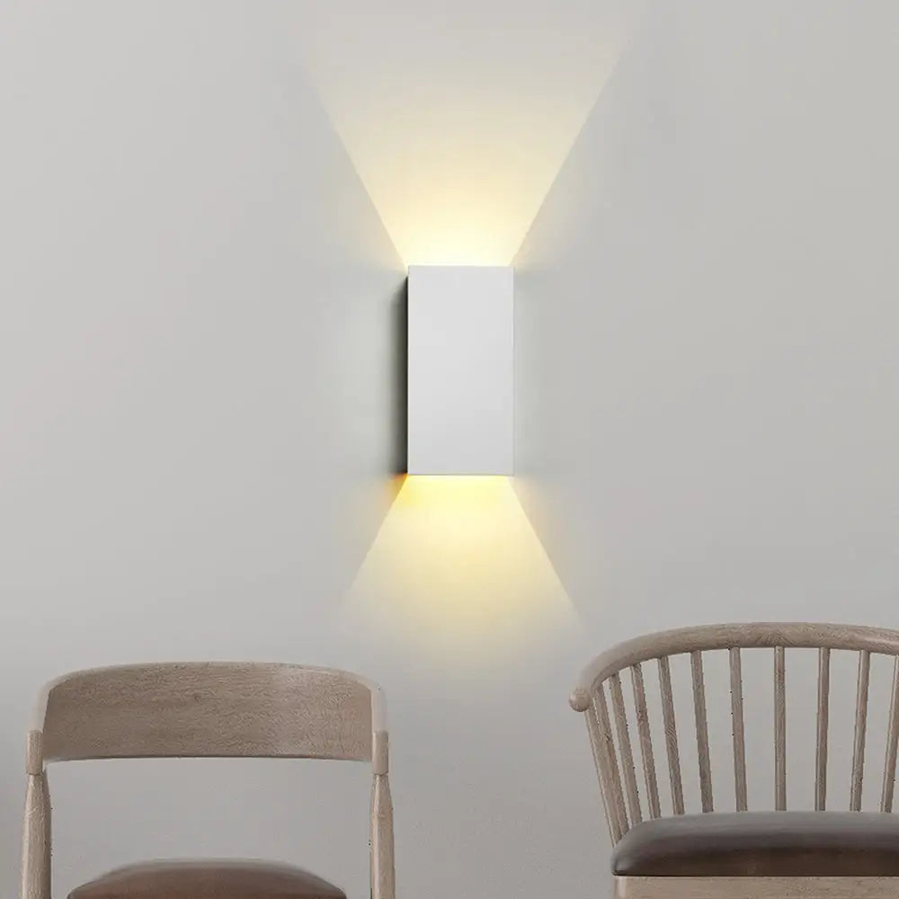 DecorBites™ DecorBites™ Contemporary LED Wall Sconce in Metal Gold/Coffee/Grey for Bedroom