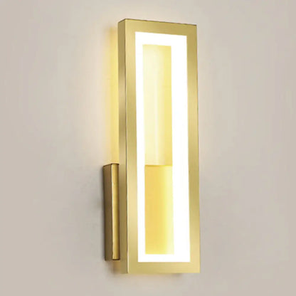 DecorBites™ Contemporary LED Wall Sconce with Acrylic Shade for Bedside Lighting