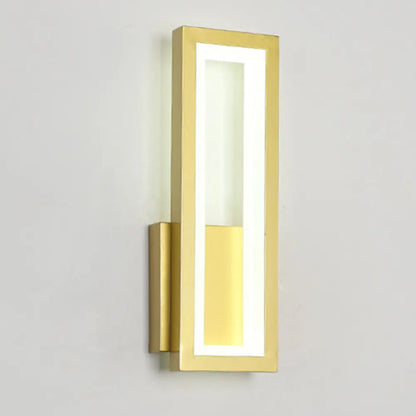 DecorBites™ Contemporary LED Wall Sconce with Acrylic Shade for Bedside Lighting