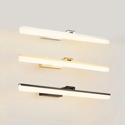 Contemporary LED Wall Vanity Sconce - Metal Design, Stylish Bathroom Lighting