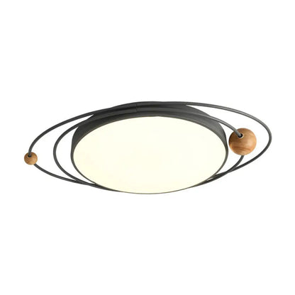 DecorBites™ DecorBites™ Contemporary Metal Flush Ceiling Light - LED Flush Mount Fixture for Living Room