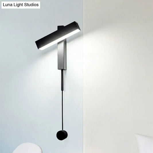 Aplique de pared giratorio LED contemporáneo de metal DecorBites™ - Lámpara de pared de luz cálida