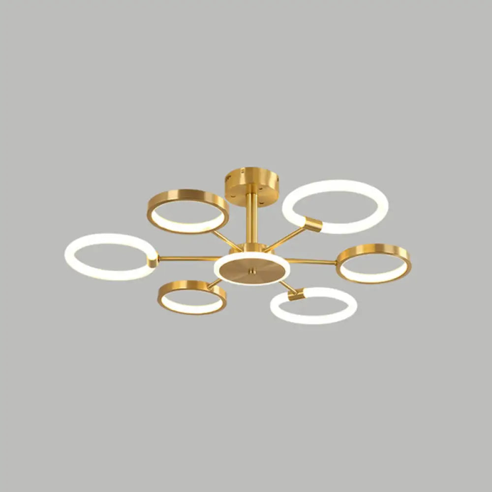 DecorBites™ DecorBites™ Contemporary Radial Chandelier Pendant Lighting for Living Room