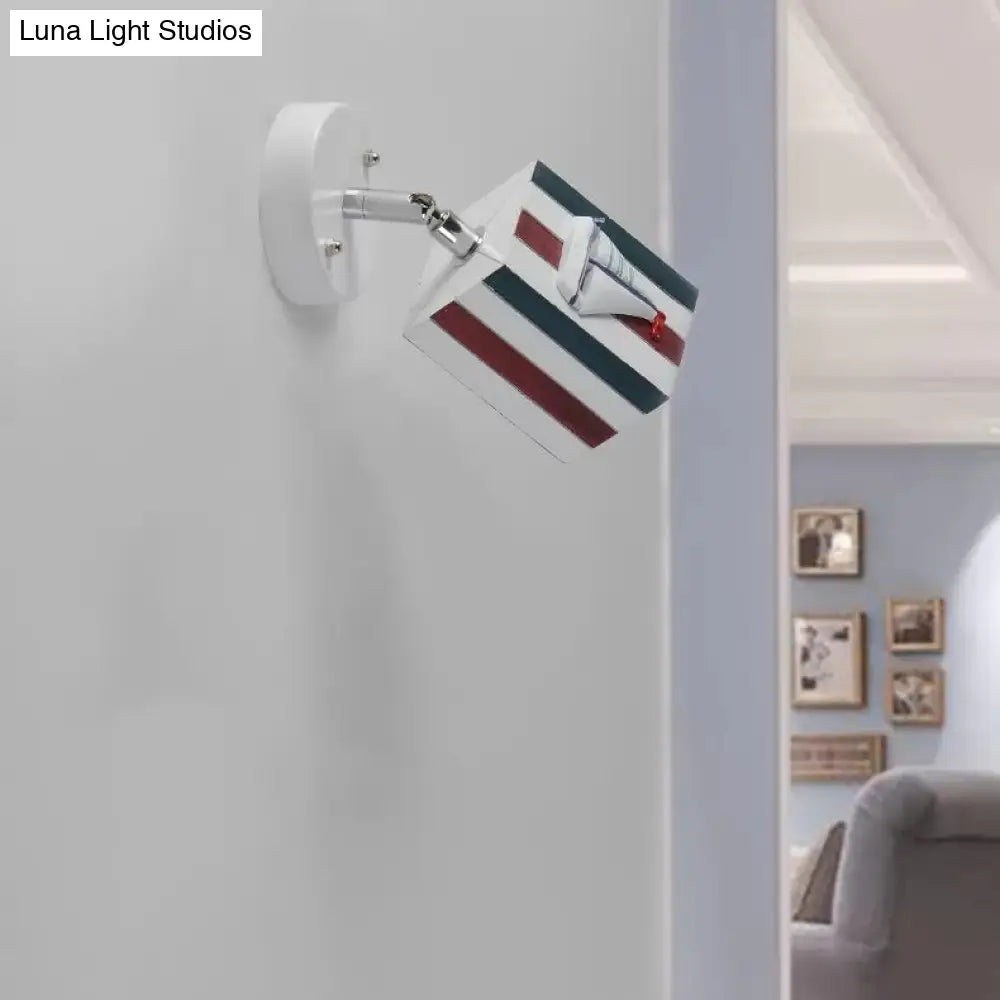 DecorBites™ Contemporary Rotatable Rectangular Metal Gallery Ceiling Mount Spotlight with High Brightness