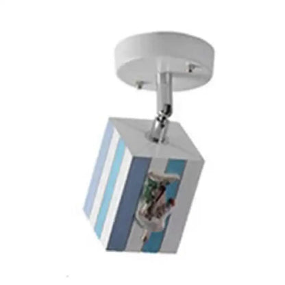 DecorBites™ Contemporary Rotatable Rectangular Metal Gallery Ceiling Mount Spotlight with High Brightness