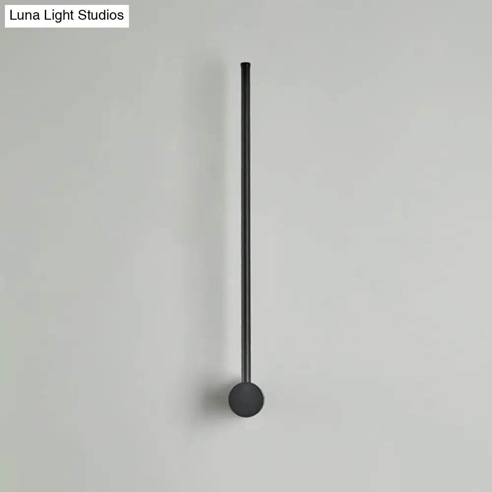 DecorBites™ DecorBites™ Contemporary Slim Tube Sconce LED Wall Light Fixture for Living Room - Metal Design
