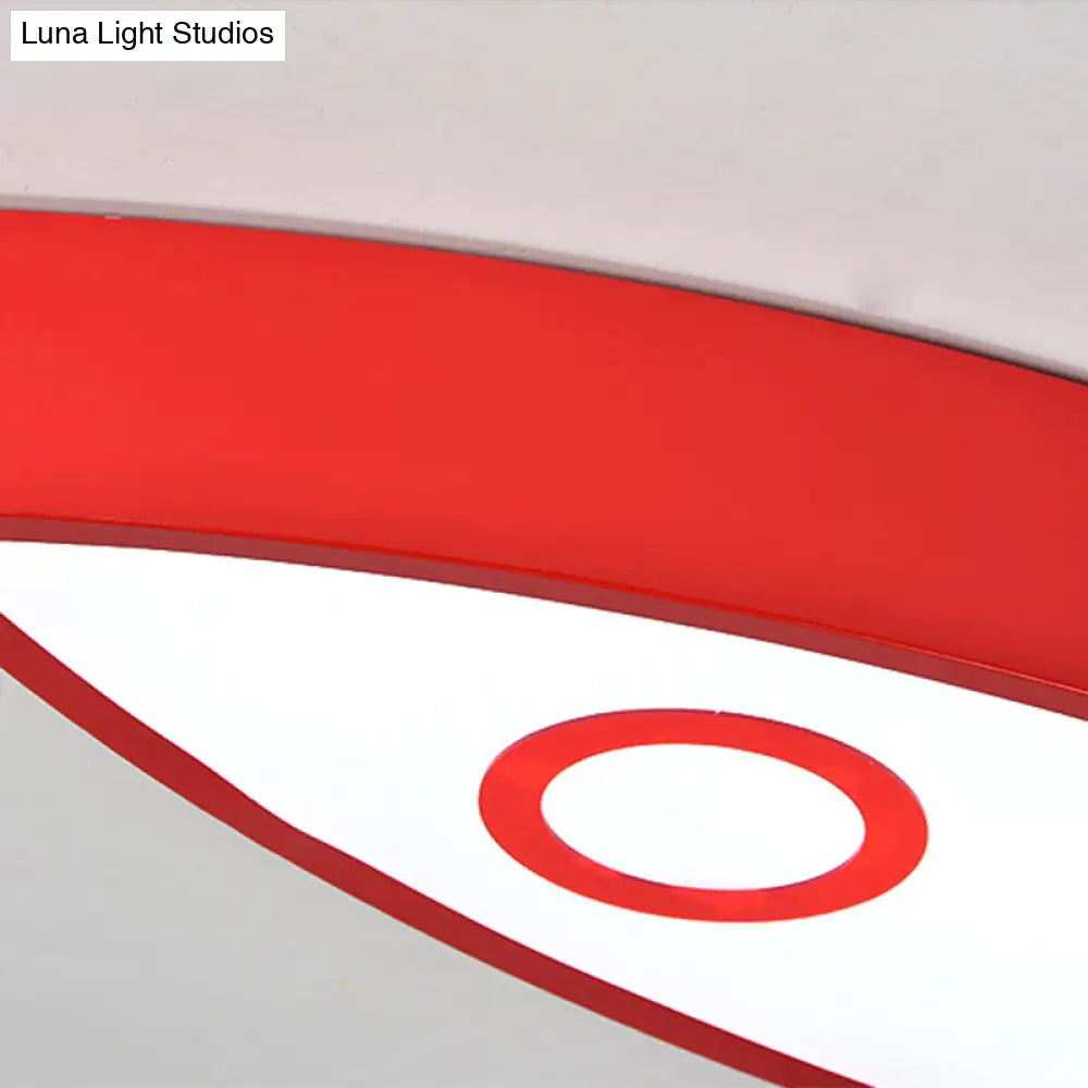 DecorBites™ DecorBites™ Contemporary Space themed Ceiling Light for Child's Bedroom - Acrylic Mount