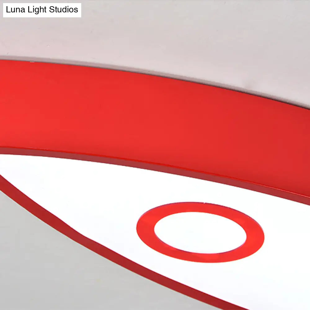 DecorBites™ DecorBites™ Contemporary Space themed Ceiling Light for Child's Bedroom - Acrylic Mount