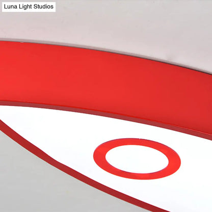 DecorBites™ DecorBites™ Contemporary Space themed Ceiling Light for Child's Bedroom - Acrylic Mount