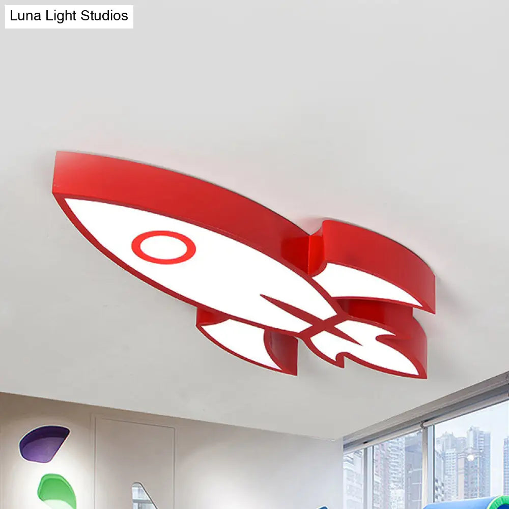 DecorBites™ DecorBites™ Contemporary Space themed Ceiling Light for Child's Bedroom - Acrylic Mount