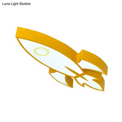 DecorBites™ DecorBites™ Contemporary Space themed Ceiling Light for Child's Bedroom - Acrylic Mount