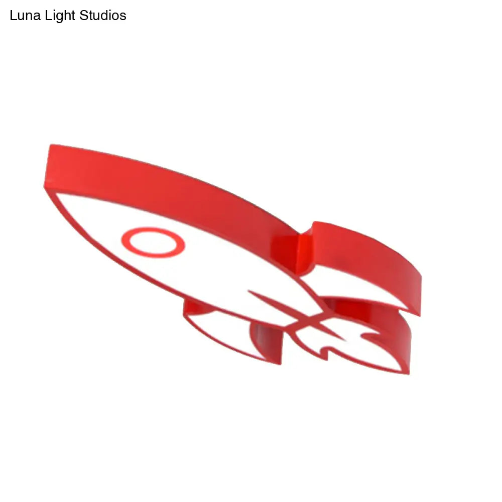 DecorBites™ DecorBites™ Contemporary Space themed Ceiling Light for Child's Bedroom - Acrylic Mount