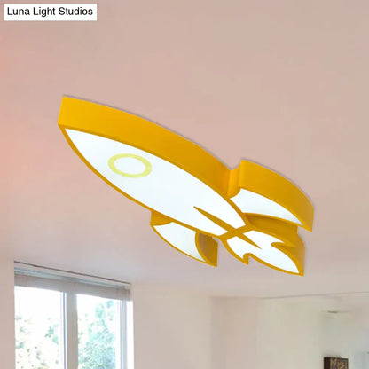 DecorBites™ DecorBites™ Contemporary Space themed Ceiling Light for Child's Bedroom - Acrylic Mount