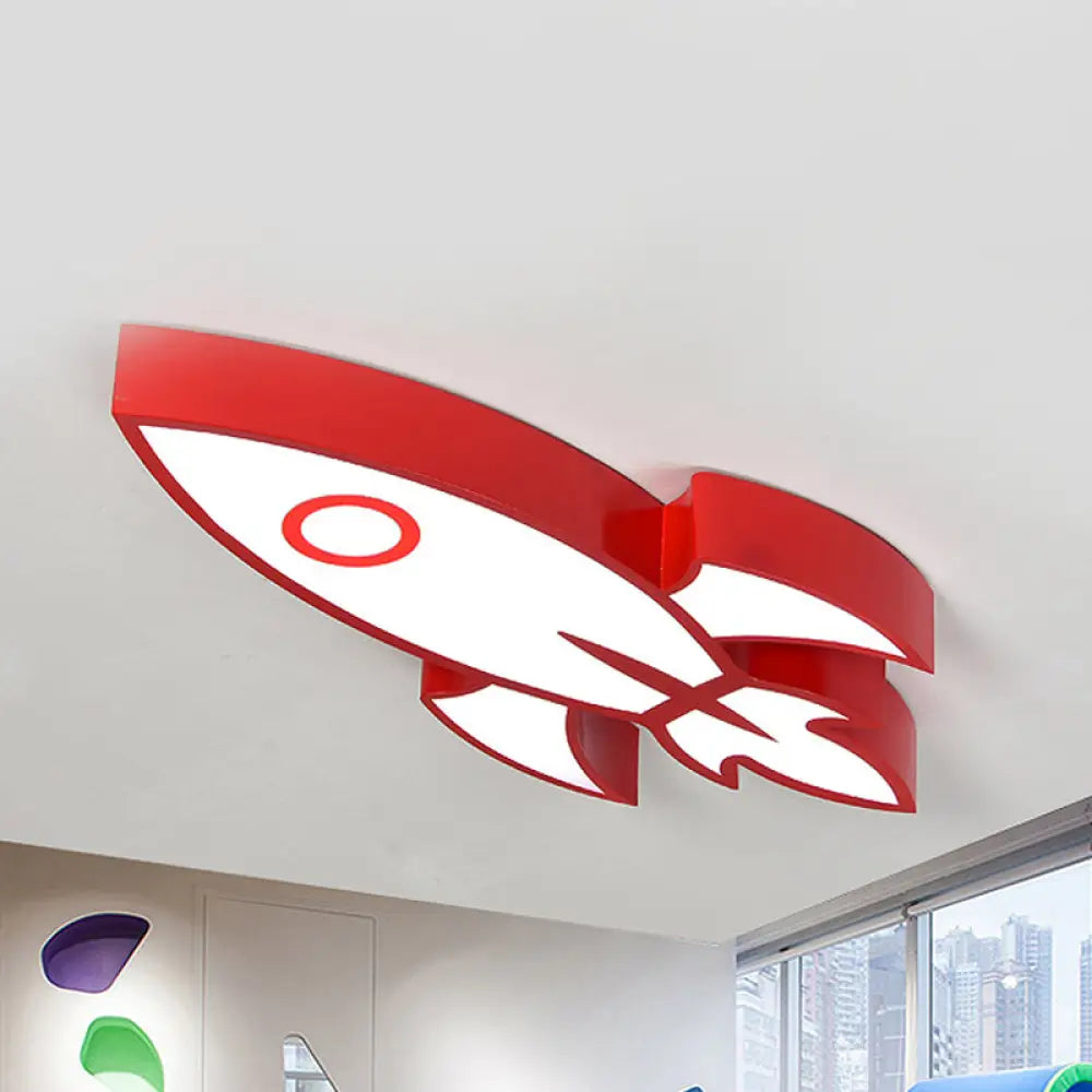 DecorBites™ DecorBites™ Contemporary Space themed Ceiling Light for Child's Bedroom - Acrylic Mount