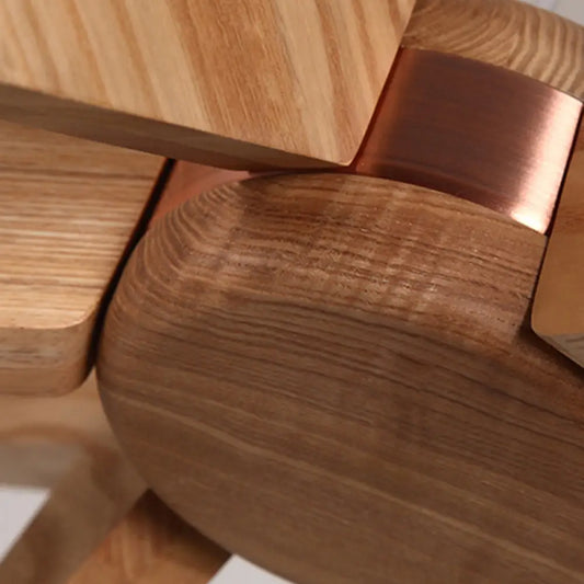 ثريا سبوتنيك المعاصرة من ديكوربايتس™، 12 مصباحًا من الأكريليك LED، مصباح سقف معلق مع غطاء خشبي