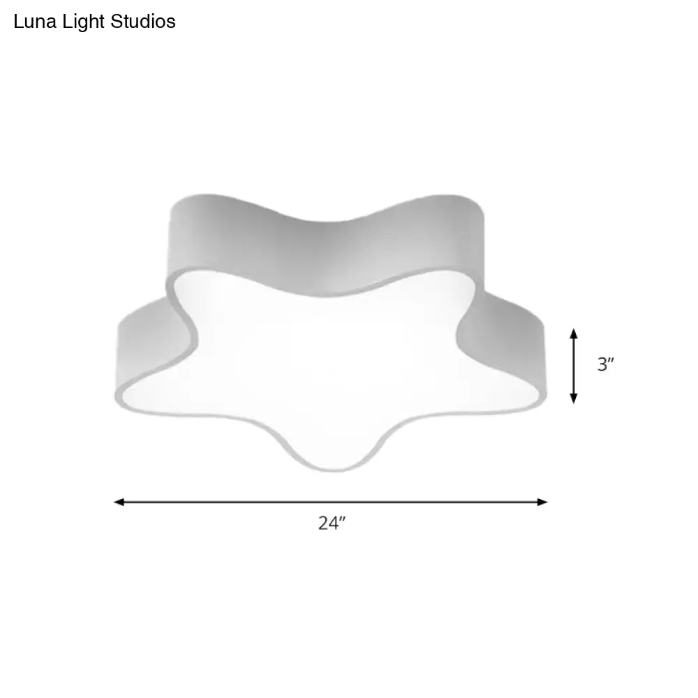 DecorBites™ DecorBites™ Contemporary Star Ceiling Light for Boys and Girls Bedroom