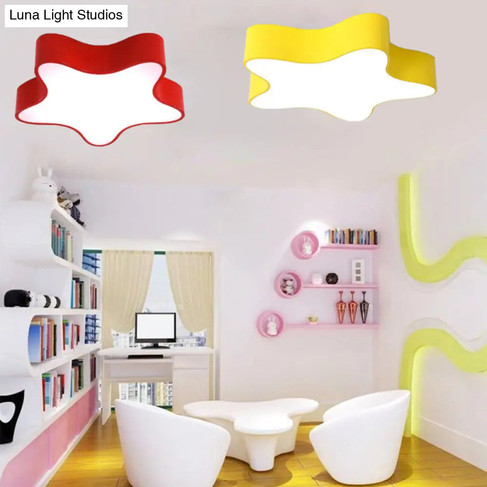 DecorBites™ DecorBites™ Contemporary Star Ceiling Light for Boys and Girls Bedroom
