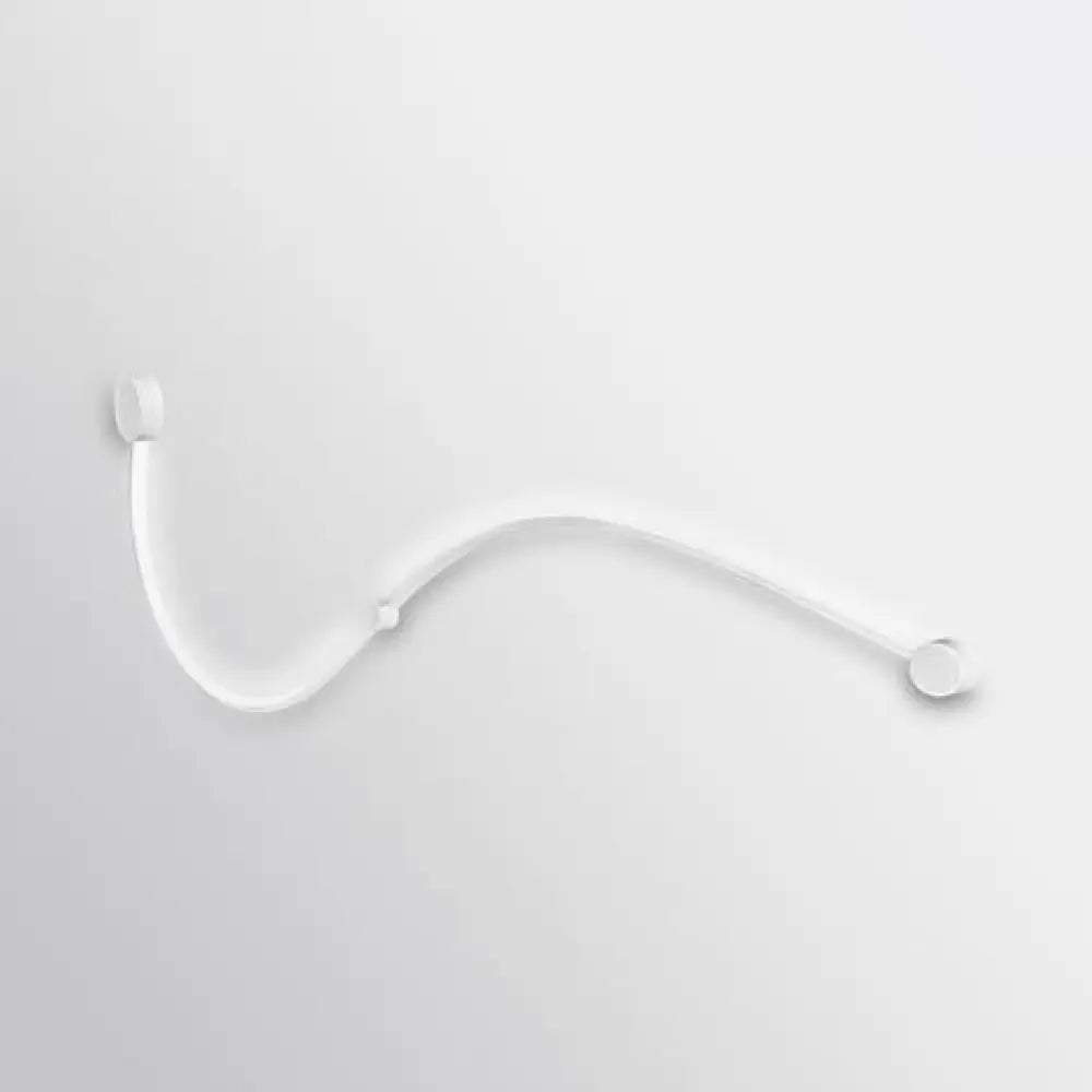 Aplique de pared LED DecorBites™ Contemporary Twist - Negro/Blanco - Iluminación cálida/blanca