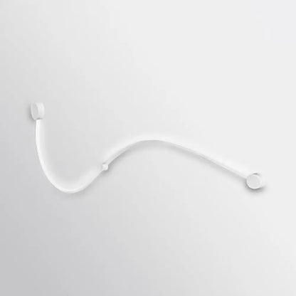 Aplique de pared LED DecorBites™ Contemporary Twist - Negro/Blanco - Iluminación cálida/blanca